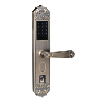 high precision remote control/fingerprint smart door lock